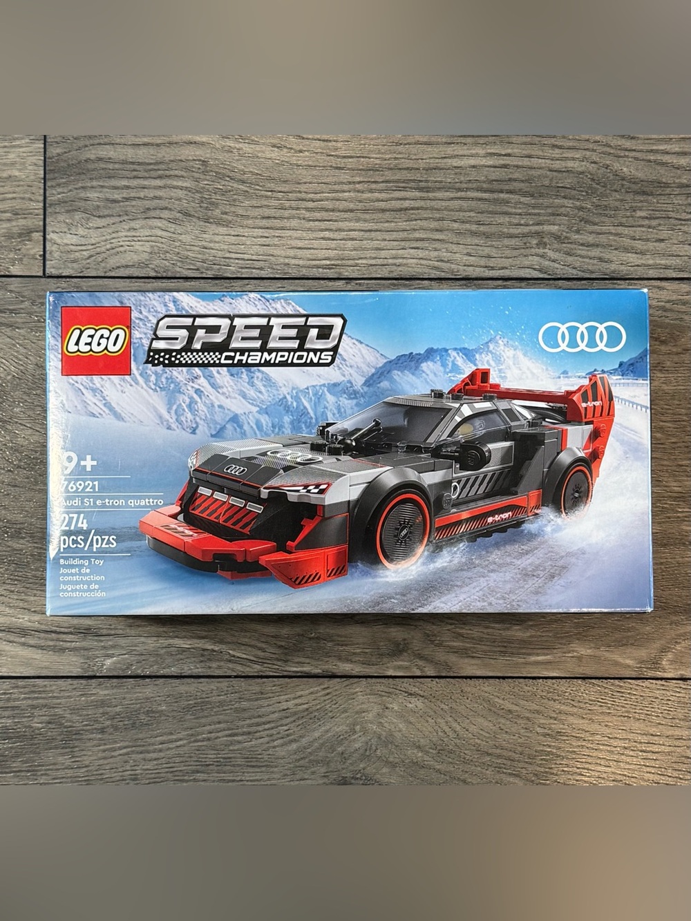 LEGO Speed Champions 76921 Audi S1 e-tron quattro Race Car NEW Sealed